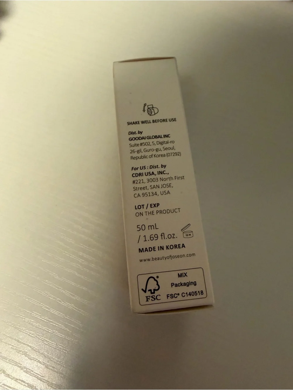 Beauty of Joseon Tinted Sunscreen